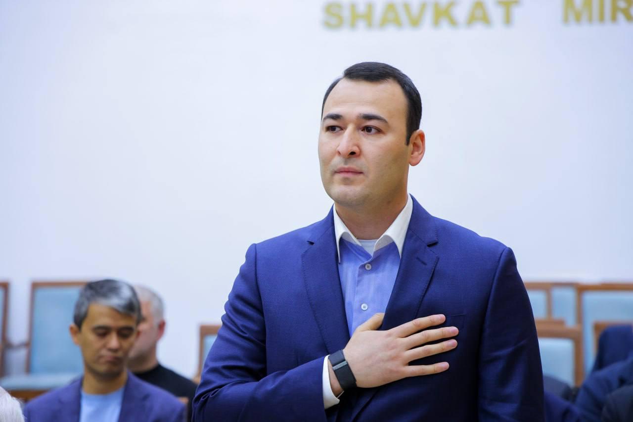 Shovkatov Azizkhon Anvarbek oʻgʻli has been appointed Deputy Khokim of Tashkent City for Tourism, Culture, Cultural Heritage and Public Communications Issues