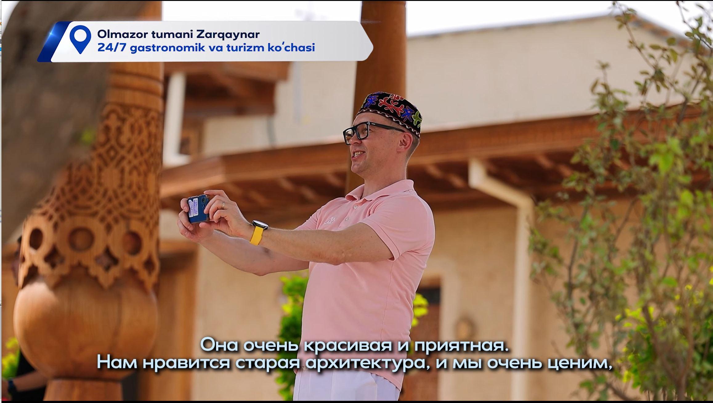 Oлмазор туманидаги Заркайнар кўчаси пойтахтимизнинг миллий руҳ ва замонавий муҳит уйғунлашган навбатдаги жозибадор масканига айланди